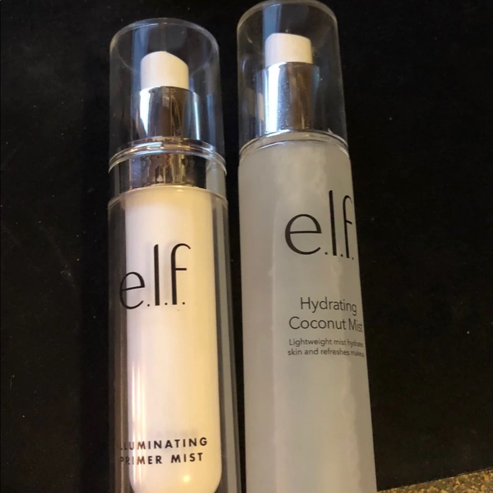 Elf Illuminating Primer & coconut mist
